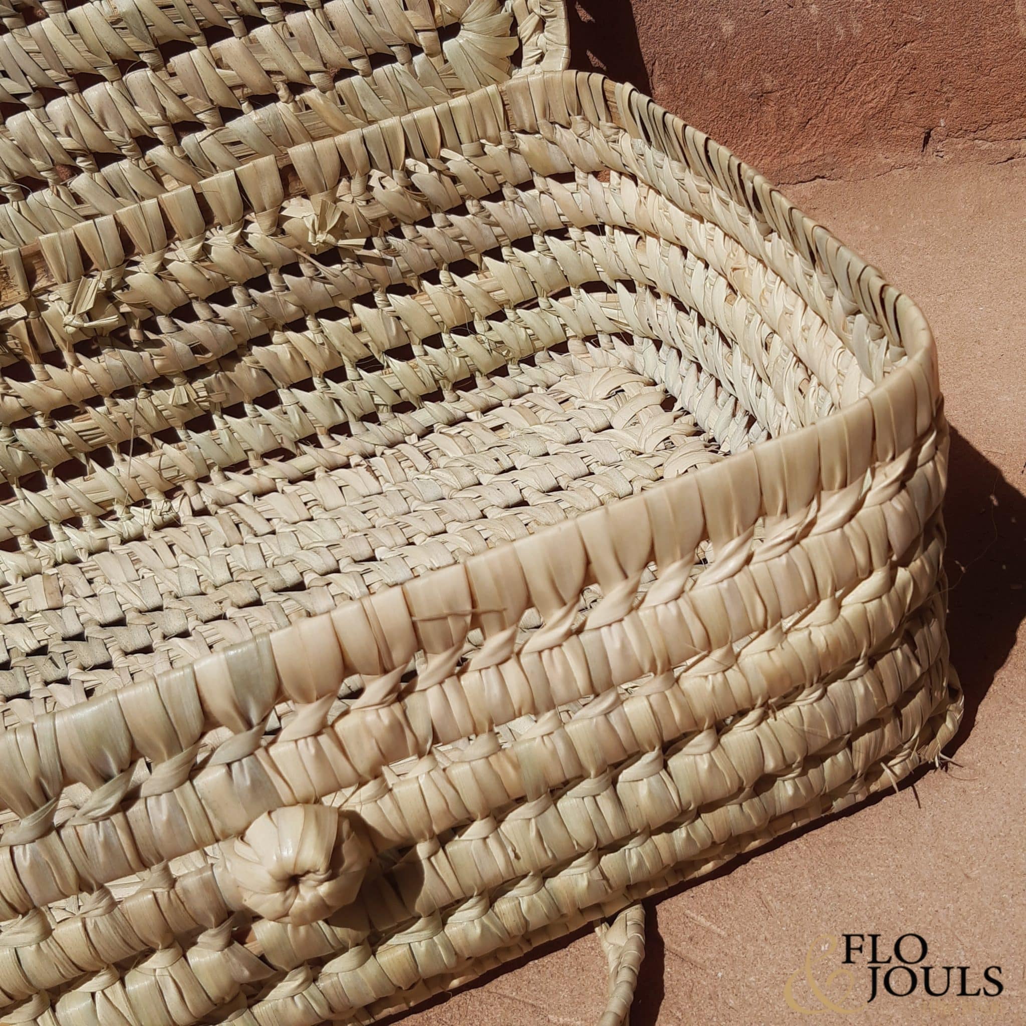 boites panieres coffres en feuilles de palmier fait a la main a marrakech marque flo and jous flo&jouls